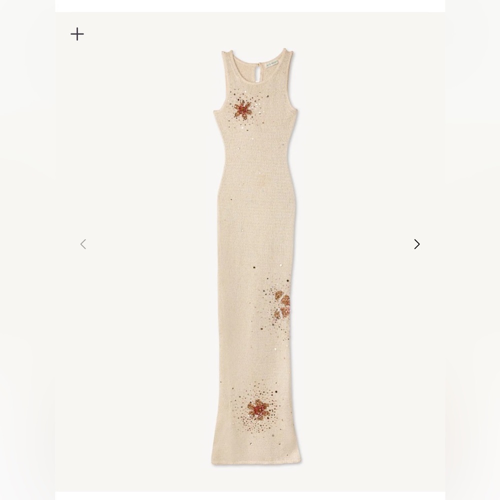 Asta Resort Natalia Hand Embroidered Dress